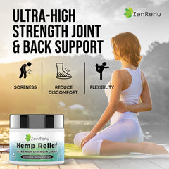 ZenRenu Aloe Vera base cream showing gentle hydration and relief