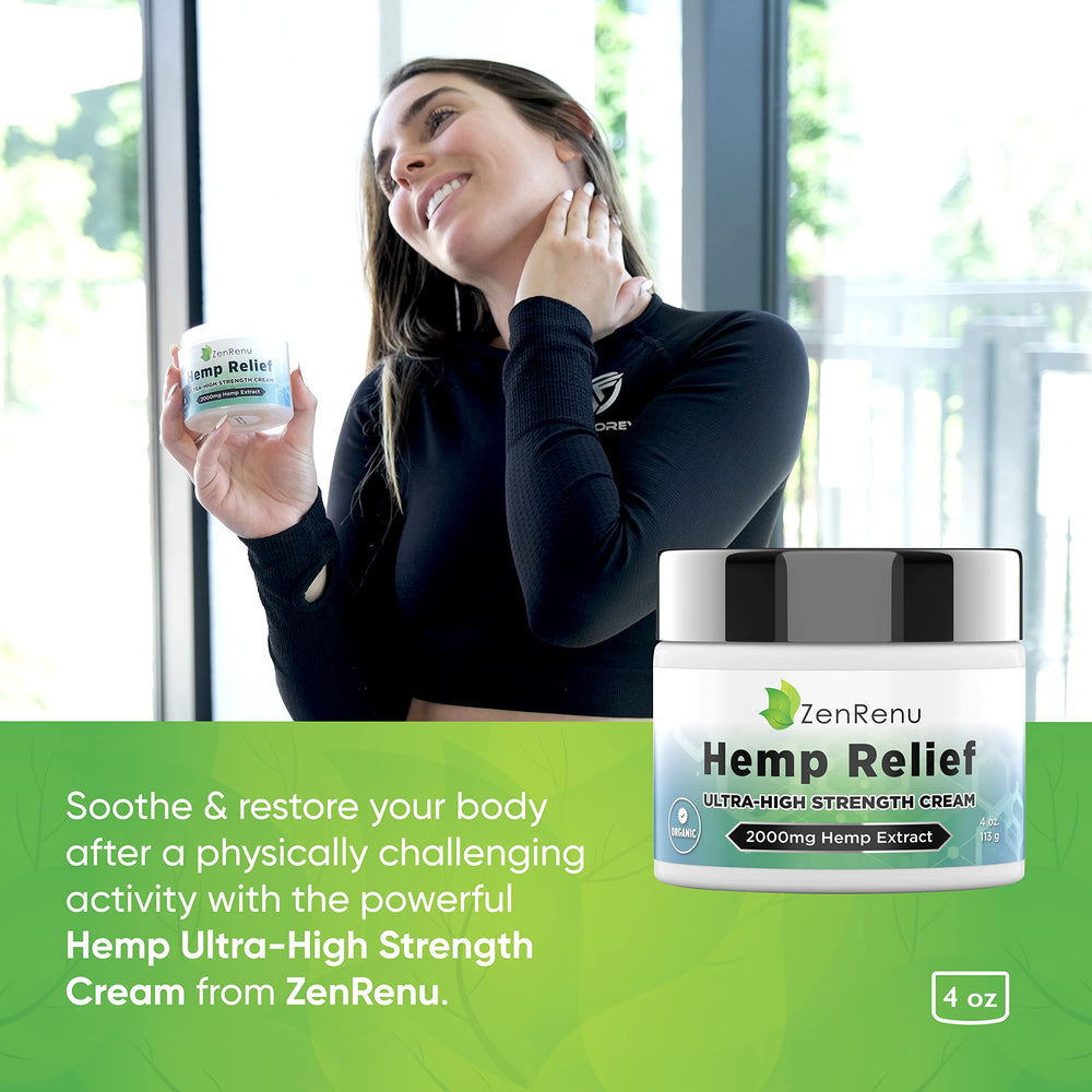 ZenRenu Arnica texture close-up highlights natural muscle support