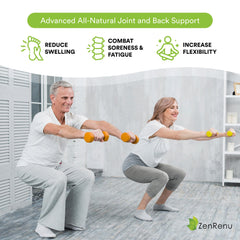 Zenrenu hemp joint relief cream tube showcases non-greasy formula ideal for daily use.