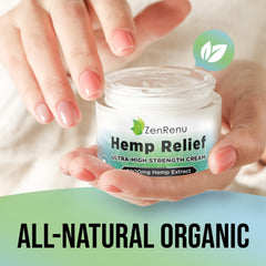 ZenRenu USA-made premium ingredients label signals high-quality formula