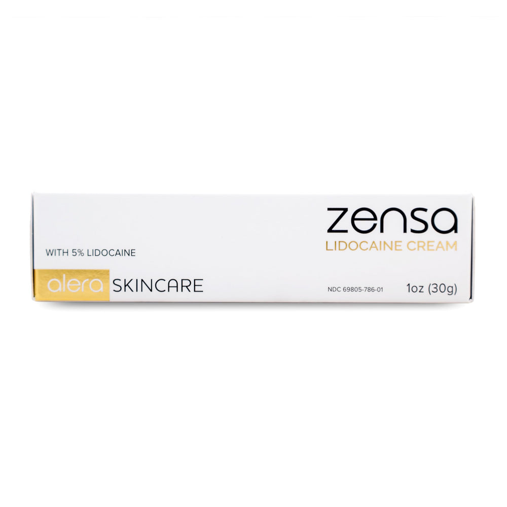 Steroid-free, pH-balanced Zensa Numbing Cream formula