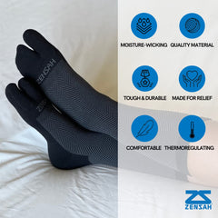 Zensah Bunion Ease Sock pack provides two pairs for rotation.