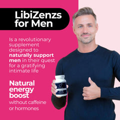 ZENZSUAL LibiZenzs Men herbs maca and ashwagandha blend for energy
