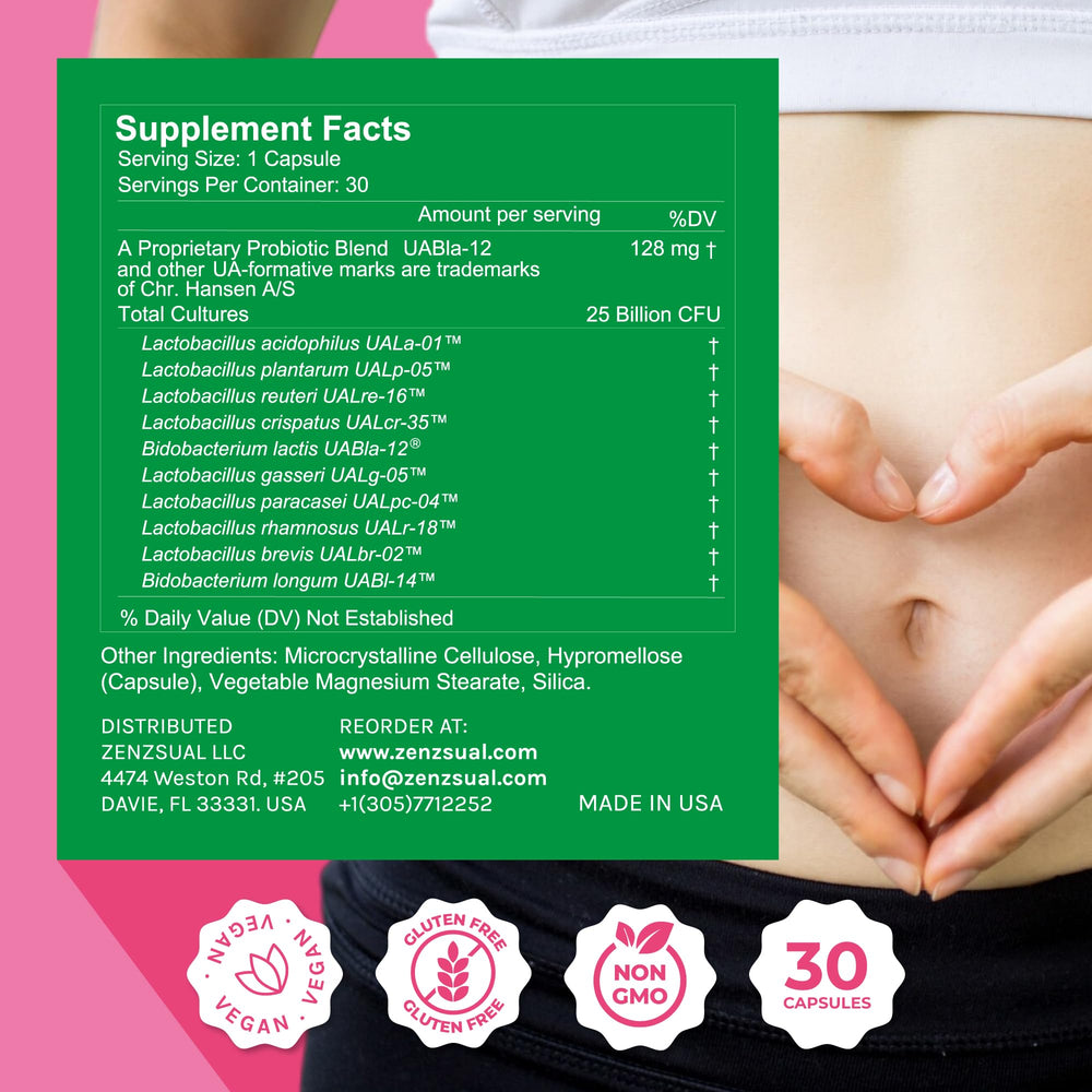 ZENZSUAL Zenbiotic on-the-go packaging for portable feminine care