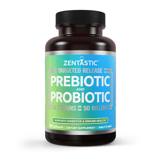 Zentastic Probiotics 50B Billion bottle boosts gut health on the go