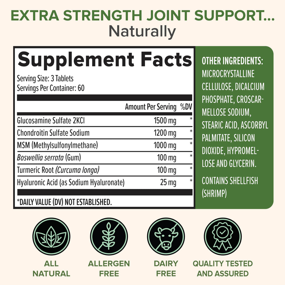 Zenwise Health Joint Support tablets ready for daily use and motion