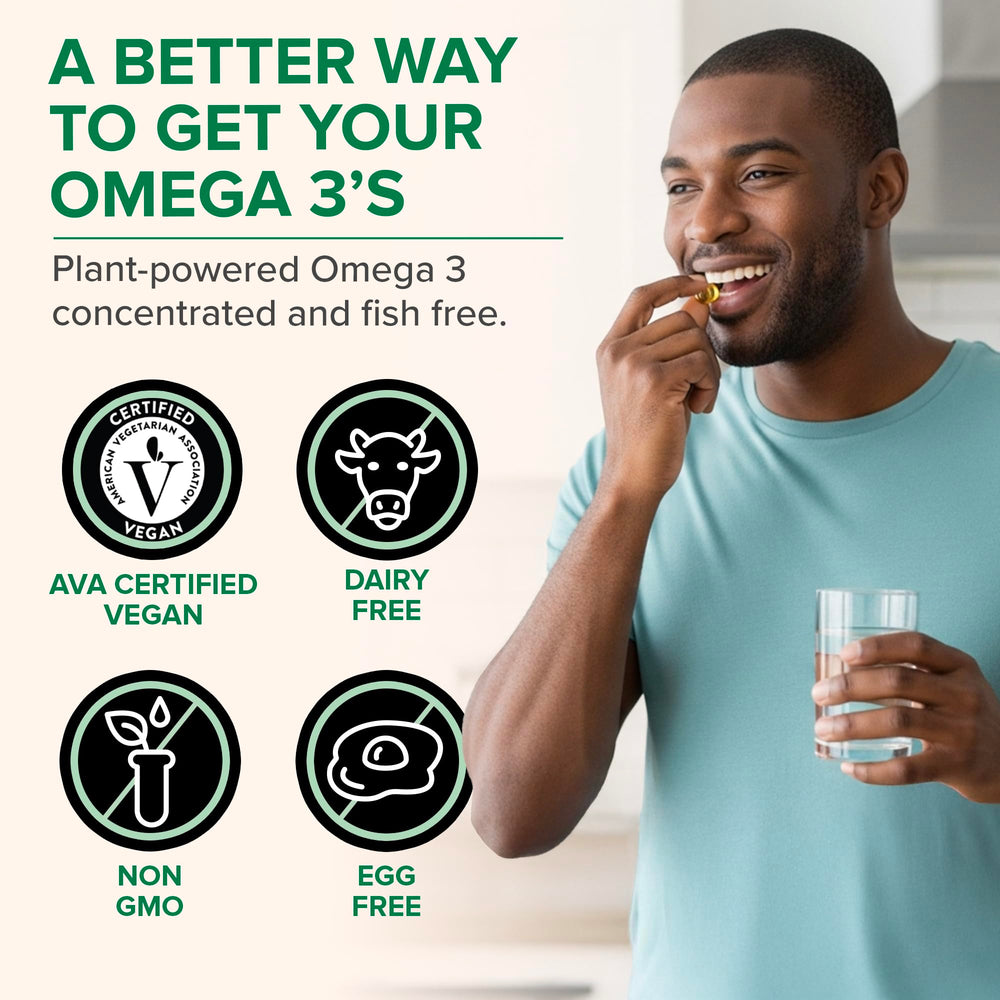 Zenwise Omega-3 label displays EPA and DHA per serving for informed choices.