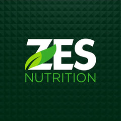 ZES Nutrition Greens + Electrolytes organic-blend badge emphasizes clean ingredients.