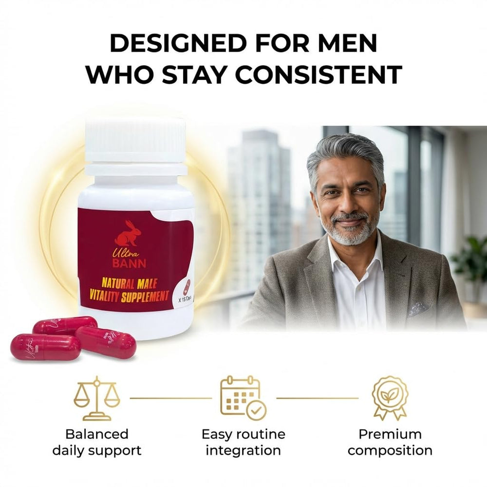 Zest Of Moringa Ultra Bann packaging box with 15-capsule supply and travel-ready design.