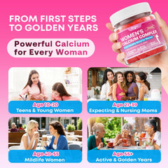 Zetelixia calcium gummies women strawberry flavor close up of gummies