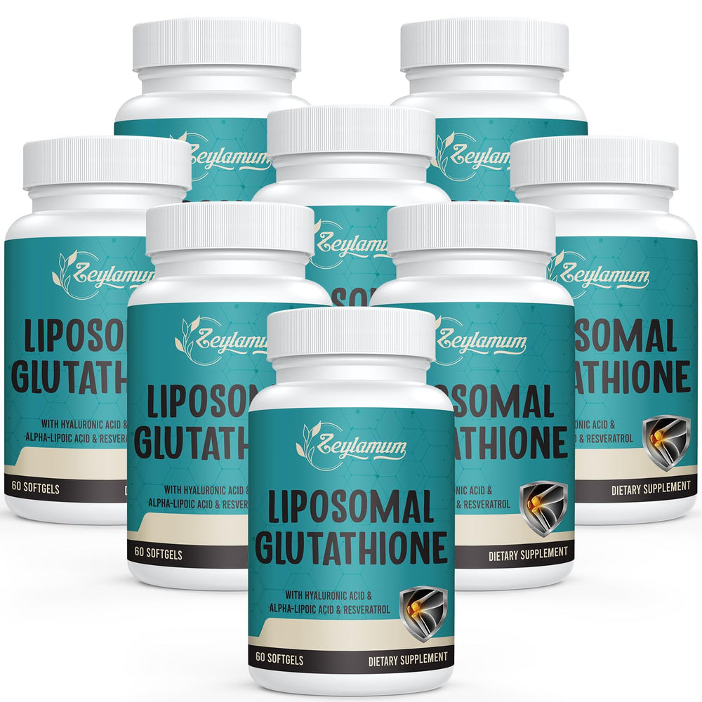 Zeylamum liposomal glutathione softgels bottle for a convenient daily routine