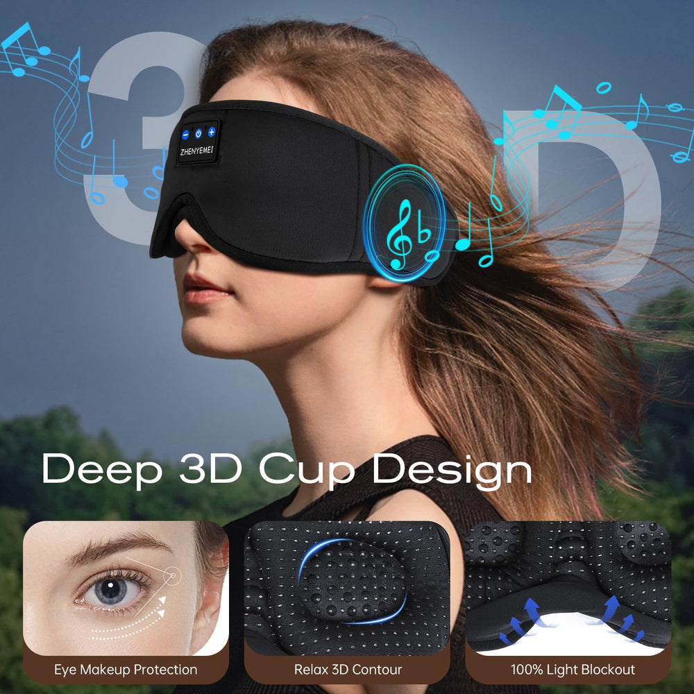 Zhenyemei light-blocking design prevents light leakage for deeper sleep