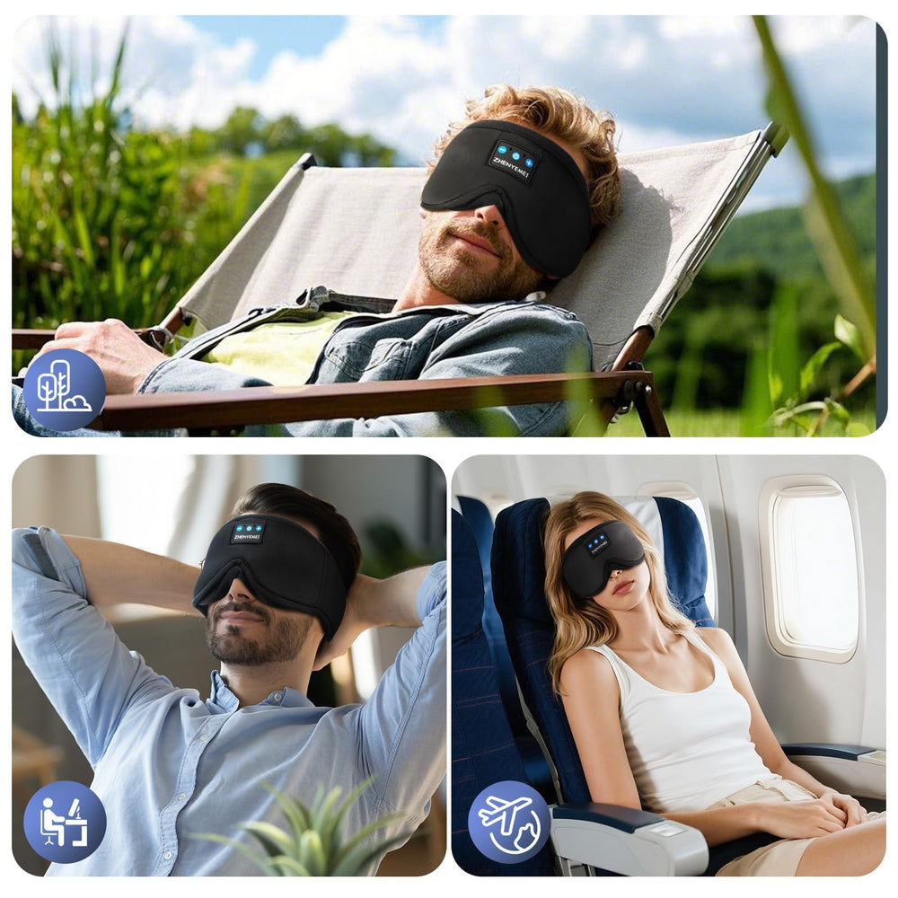 Zhenyemei travel-friendly sleep mask suits on-the-go use
