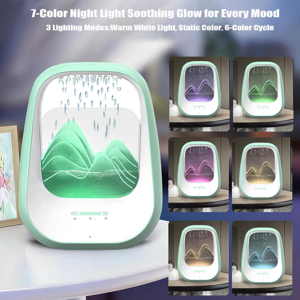 Zhmmmlgj Raindrop Bluetooth speaker streams music for relaxation or focus.