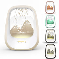 Zhmmmlgj Raindrop white noise machine with rain visuals for better sleep.