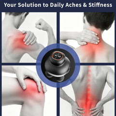 The zhnyxsk Deep Tissue Massage Gun pulse speed dial offers customizable intensity.
