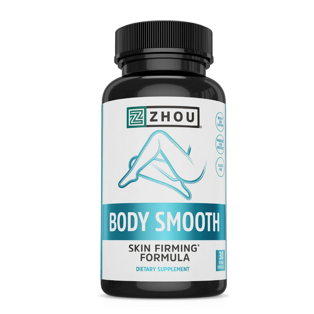 ZHOU Body Smooth bottle pour for convenient daily use supporting hydrated skin.