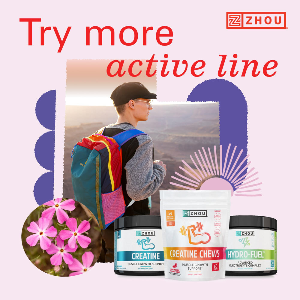Athlete preparing workout with ZHOU Lite Up for steady stamina