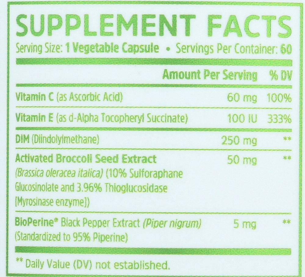 Zhou Nutrition Dim Active capsules closeup for easy daily intake.