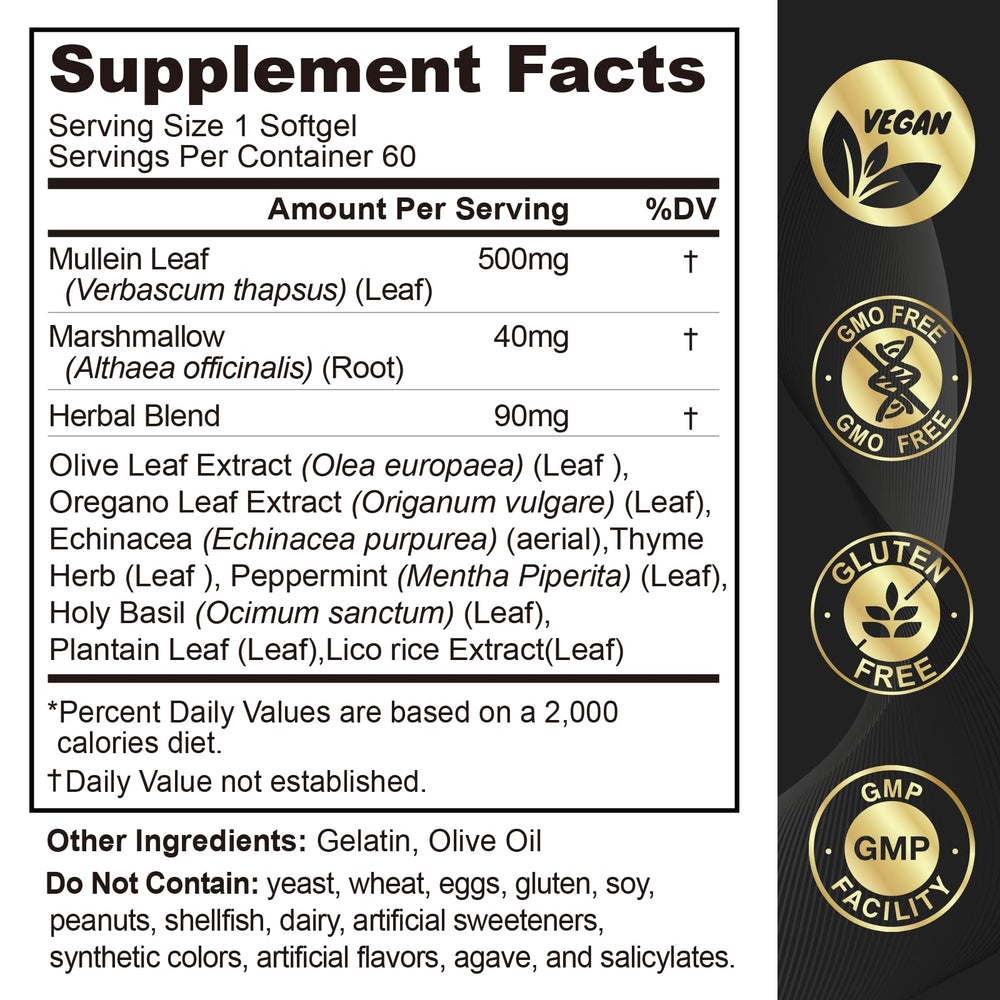 Product box reveals natural design and antioxidant-rich formulation for support.