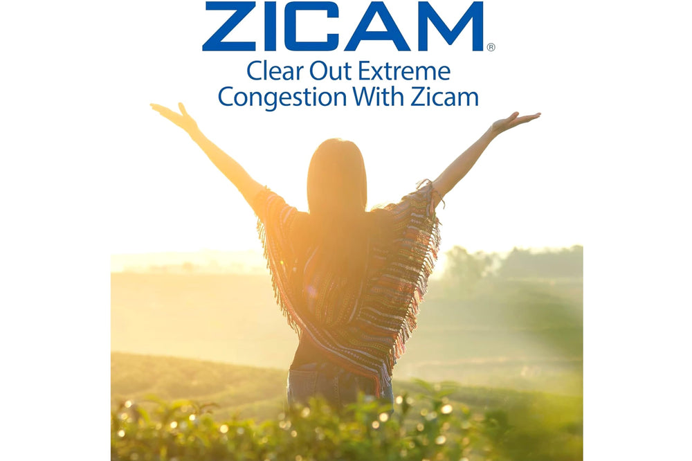 Zicam nasal spray beside tissues during allergy season