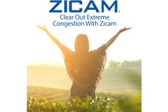 Zicam nasal spray beside tissues during allergy season