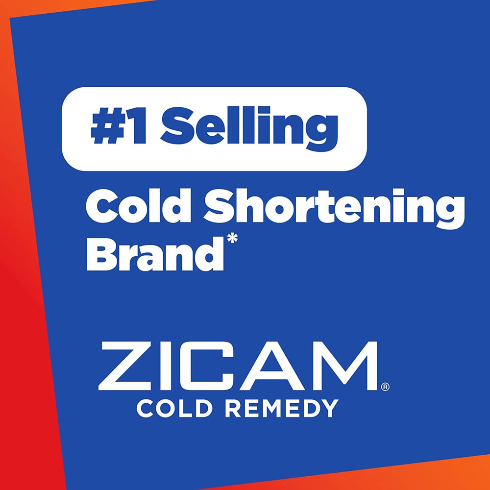 Blister pack and box of Zicam RapidMelts for quick, non-drowsy use.