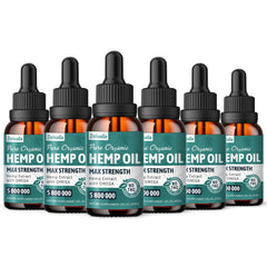 ziehooGe hemp oil organic packaging label visible for easy dosing and brand clarity.