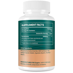 Zingicin quality-assured liposomal tocotrienols for safety.