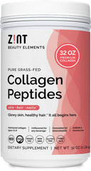 Zint Pure Grass-Fed Collagen Peptides bottle for effortless beverage blending.