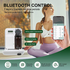 Zinyeme Scent Air Machine top view highlighting slim silhouette