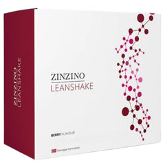 ZINZINO LeanShake Berry powder tub with 16 x 30g portions for on-the-go protein.