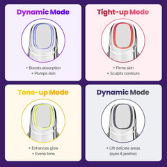 Compact and travel-ready ZIOSTAND Resnovae Core Impact Beauty Massager.