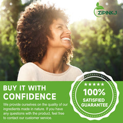 ZIPINKJ Magnesium Glycinate Softgels vitamin B6 and C visual, energy support