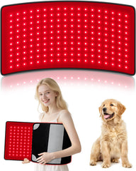 Ziptly red light therapy mat offers wide coverage for at-home sessions.