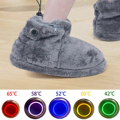 ZJchao heated boots inner view, cloud-like lining