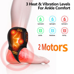 ZMHWANY ankle brace with secure velcro stays in place during activity.