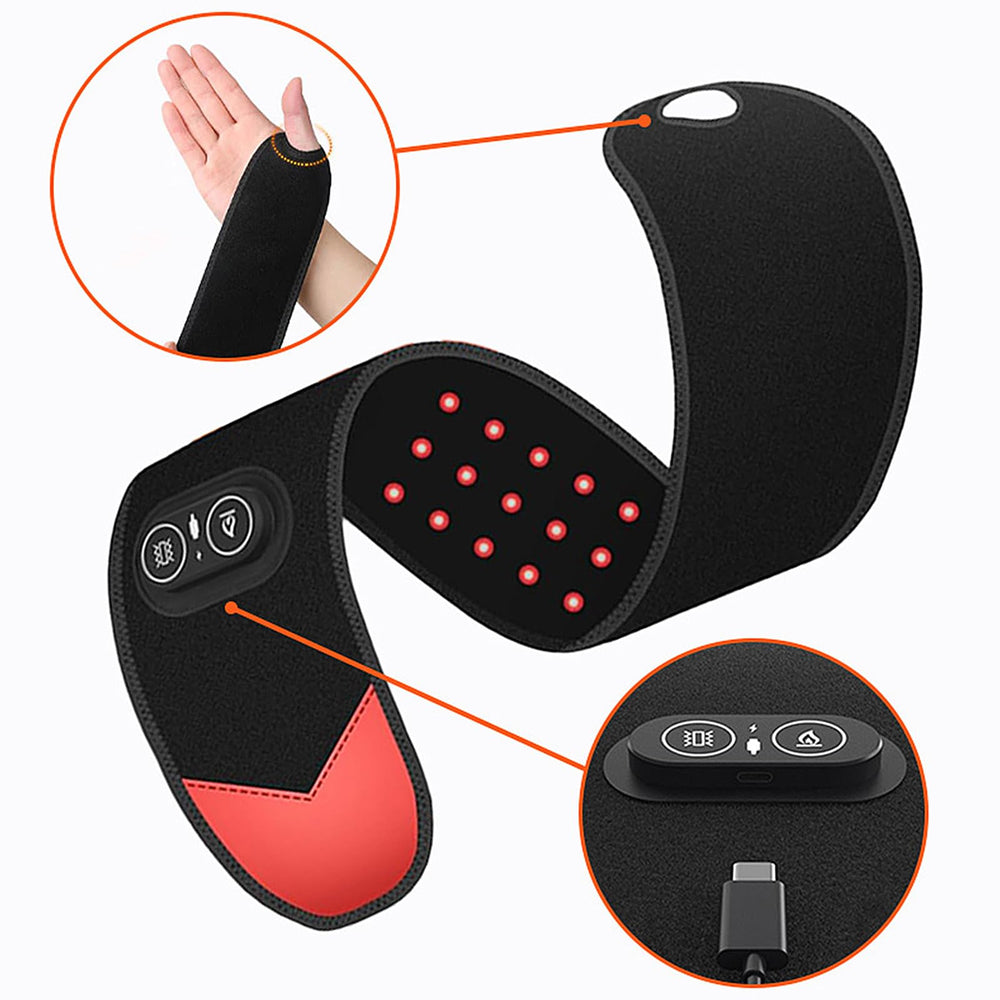 ZMHWANY wrist massager wireless operation enables use anywhere.