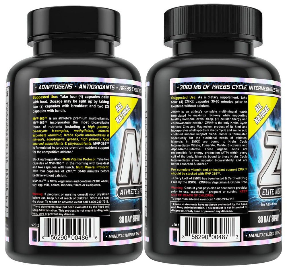 ZMK Nighttime Multi-Mineral bottle highlighting sleep-friendly minerals