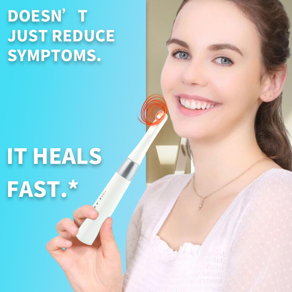 Zobosin red light wand for the nose supports nasal comfort and canker sore care.