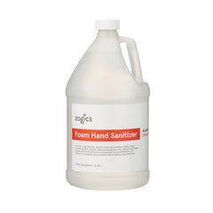 Zogics foam hand sanitizer 1-gallon pour; skin-friendly and gentle.