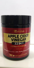 Zolotus 32in1 ACV capsules being poured for convenient daily use