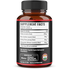 Zolotus Ashwagandha Panax Ginseng blend capsules for focus and balance