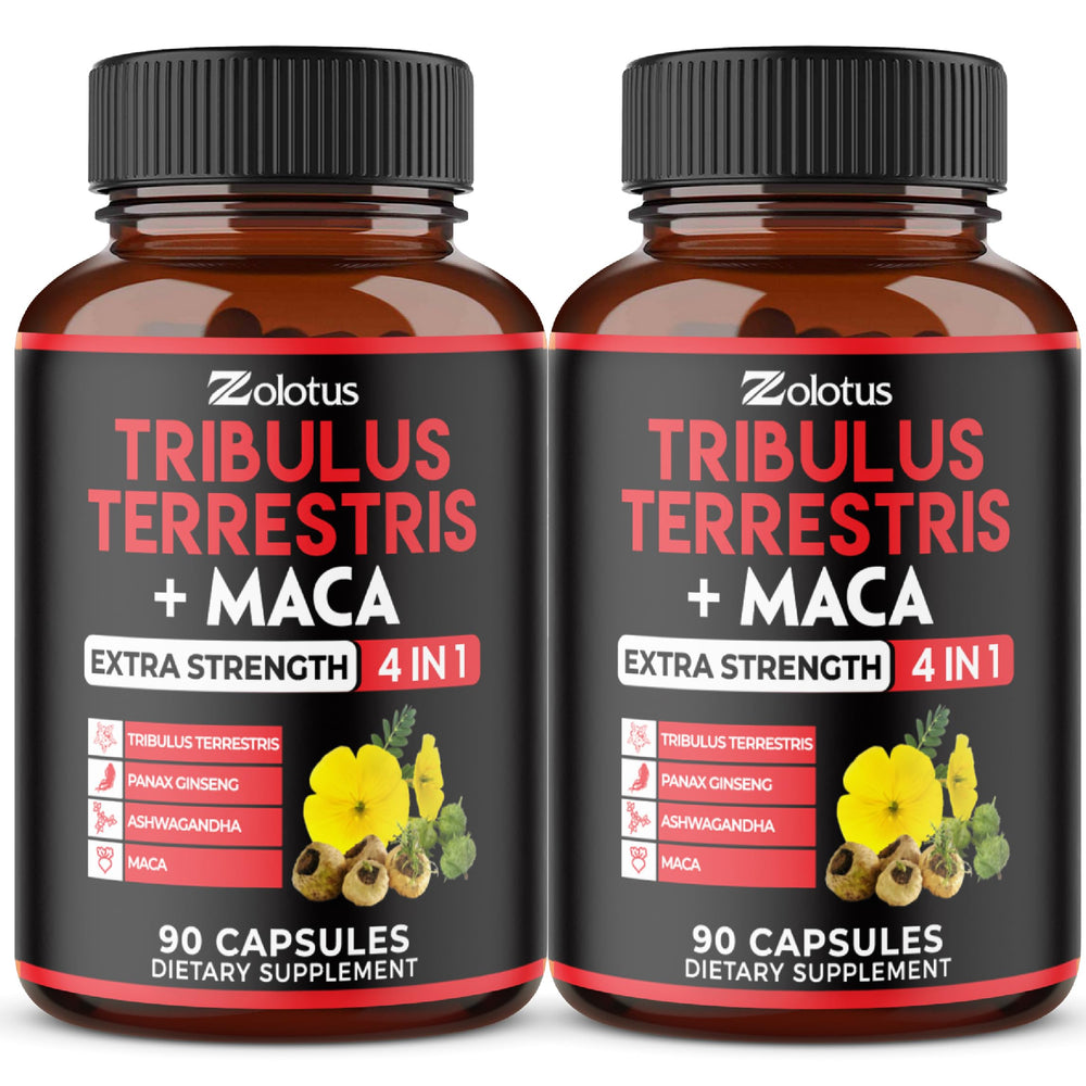 Zolotus Tribulus Terrestris Maca capsules for daily energy support