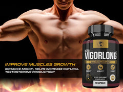 Zonata Ultra VigorLong capsules pack on table for daily endurance