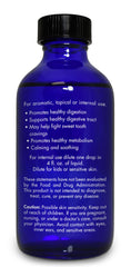 Zongle Fennel Essential Oil label close-up highlights purity and safety.