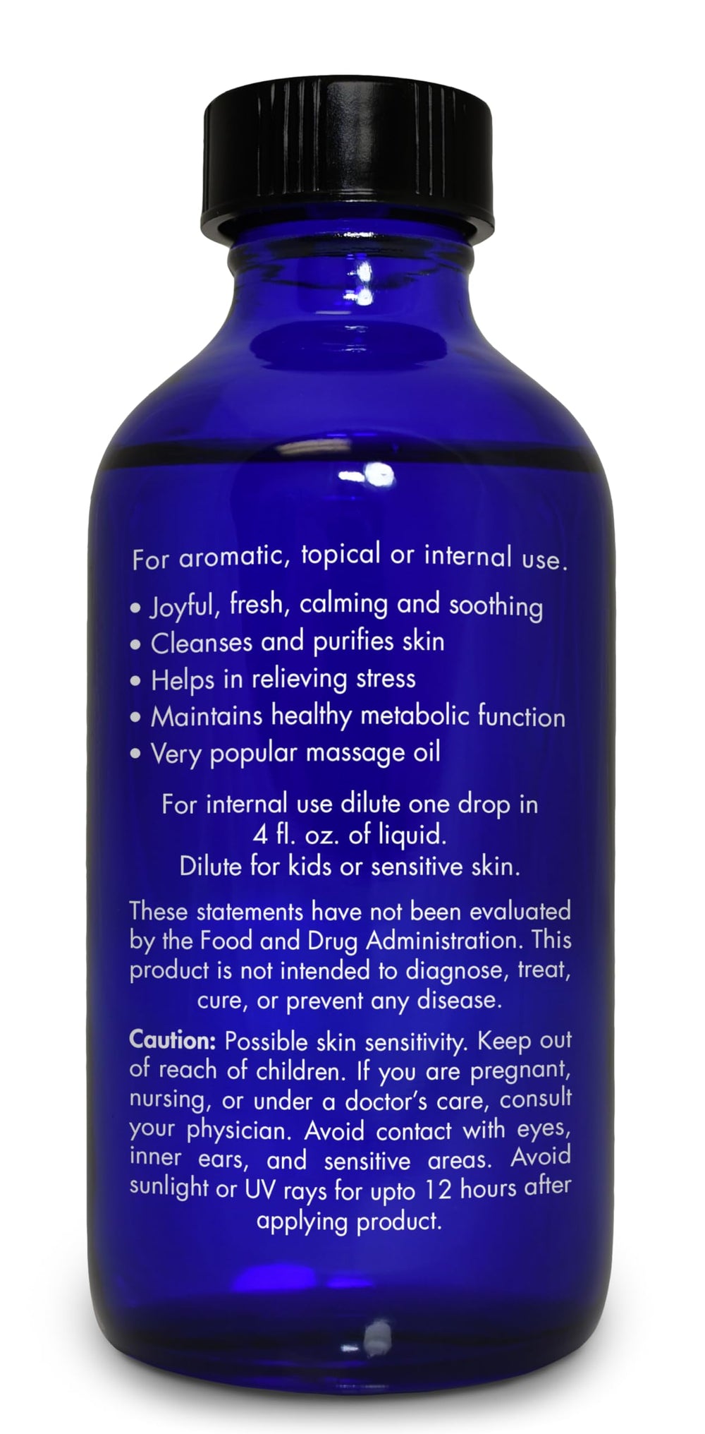 Zongle Therapeutics Bergamot Oil drops enable measured use.