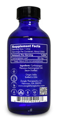 Lemongrass oil drops added to tea for citrus boost.