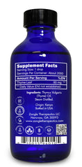 Zongle Therapeutics Thyme Oil cleaning spray demonstrates a natural surface cleaner option