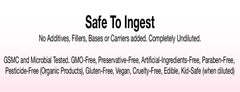 Zongle Therapeutics Thyme Oil label emphasizes purity and food-grade safety